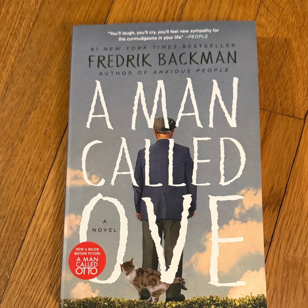 A Man Called Ove by - Gray Cover Coffee Table Book